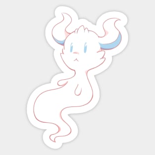 Ghost dragon Sticker